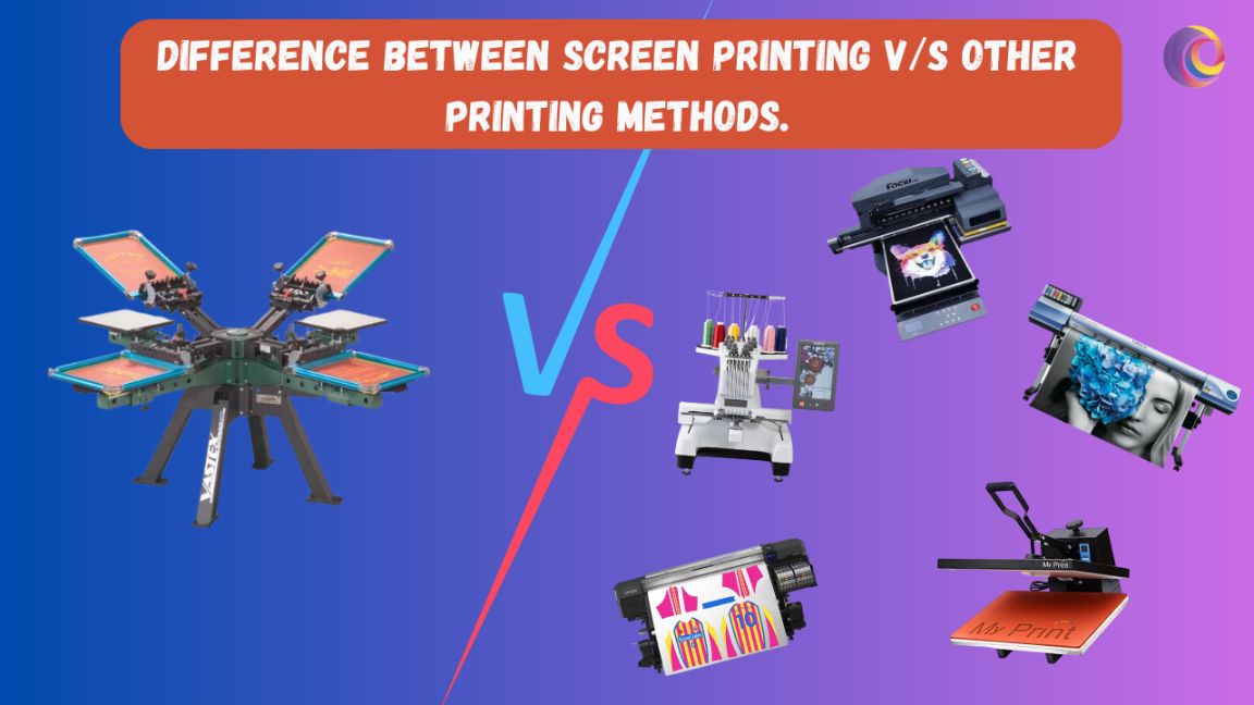 Screen printing vs other printing method