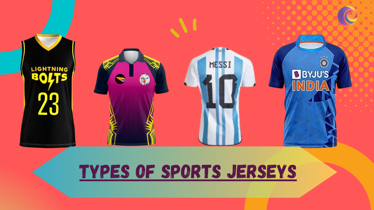 Types of sports jersey 